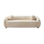 Tribeca 86" Chenille Sofa in Cream