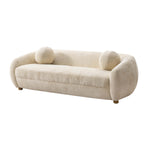 Tribeca 86" Chenille Sofa in Cream