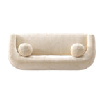 Tribeca 86" Chenille Sofa in Cream