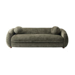 Tribeca 86" Chenille Sofa in Olive Green