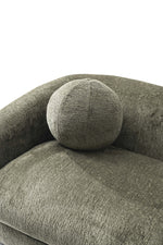 Tribeca 86" Chenille Sofa in Olive Green
