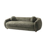 Tribeca 86" Chenille Sofa in Olive Green