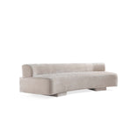Verandah 112" Chenille Sofa in Beige