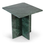 Verona Marble End Table in Green