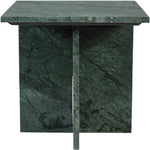 Verona Marble End Table in Green