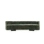 Verandah 112" Chenille Sofa in Olive Green