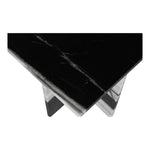 Verona Marble End Table in Panda