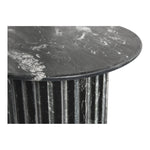 Genoa Marble End Table in Black