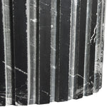 Genoa Marble End Table in Black