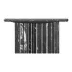 Genoa Marble End Table in Black