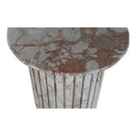 Genoa Marble End Table in Cream
