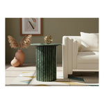 Genoa Marble End Table in Green