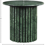 Genoa Marble End Table in Green