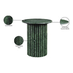 Genoa Marble End Table in Green