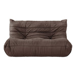 Relax 54.75" Velvet Upholstered Loveseat in Brown