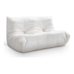 Relax 54.75" Velvet Upholstered Loveseat in Cream