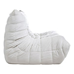 Relax 54.75" Velvet Upholstered Loveseat in Cream