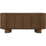 Caldra Oak Veneer And Solid Wood Sideboard/Buffet in Brown