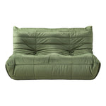 Relax 54.75" Velvet Upholstered Loveseat in Green