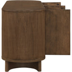Caldra Oak Veneer And Solid Wood Sideboard/Buffet in Brown