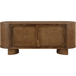 Caldra Oak Veneer And Solid Wood Sideboard/Buffet in Brown