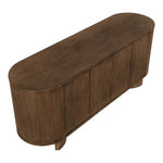 Caldra Oak Veneer And Solid Wood Sideboard/Buffet in Brown