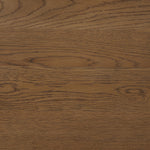 Caldra 94" Oak Veneer And Solid Wood Dining Table in Brown