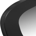 Oblique Iron Frame Mirror in Black