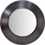 Sphere Iron Frame Mirror in Black