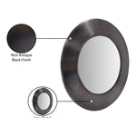 Sphere Iron Frame Mirror in Black