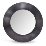 Sphere Iron Frame Mirror in Black
