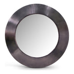 Sphere Iron Frame Mirror in Black