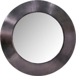 Sphere Iron Frame Mirror in Black