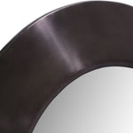 Sphere Iron Frame Mirror in Black