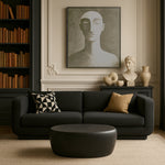 Capsule Aluminum Coffee Table in Black