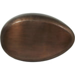 Capsule Aluminum Coffee Table in Brown
