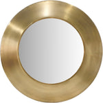 Sphere Iron Frame Mirror in Gold