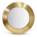 Sphere Iron Frame Mirror in Gold