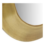 Sphere Iron Frame Mirror in Gold