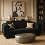 Capsule Aluminum Coffee Table in Silver