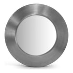 Sphere Iron Frame Mirror in Silver
