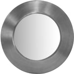 Sphere Iron Frame Mirror in Silver