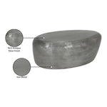 Capsule Aluminum Coffee Table in Silver
