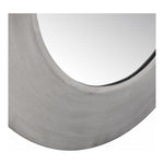 Sphere Iron Frame Mirror in Silver