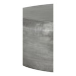 Capsule Aluminum Coffee Table in Silver