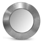 Sphere Iron Frame Mirror in Silver