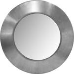 Sphere Iron Frame Mirror in Silver