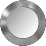 Sphere Iron Frame Mirror in Silver