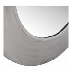 Sphere Iron Frame Mirror in Silver