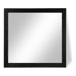 Kent Ash Wood Mirror in Black